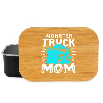 Monstertruck Mama Muttertag - Lunch Box - Schwarz - Vorne