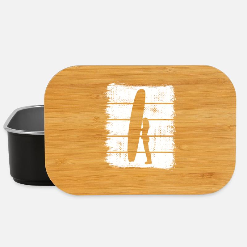 Surferin Design - Lunch Box - Schwarz