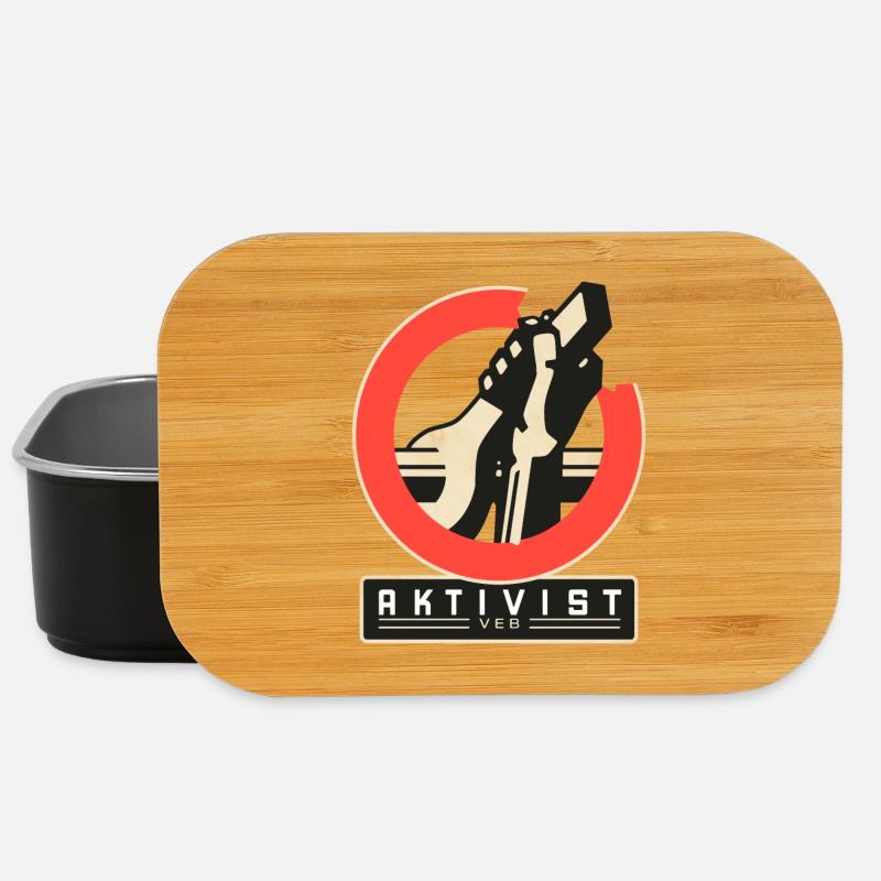 Aktivist der Arbeit - Lunch Box - Schwarz