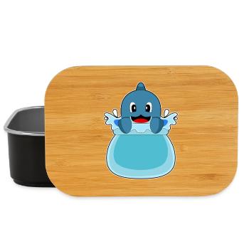 Dolphin Water Pool - Lunch Box - black - Front