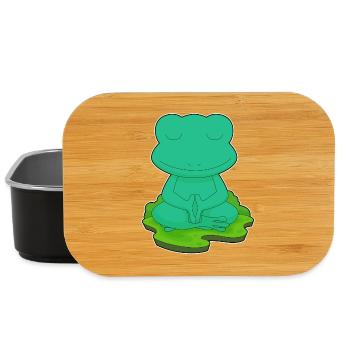 Méditation de remise en forme Frog Yoga - Boîte à goûter - noir - Devant