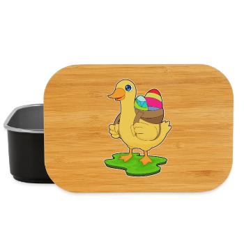 Œufs de Pâques au canard - Boîte à goûter - noir - Devant