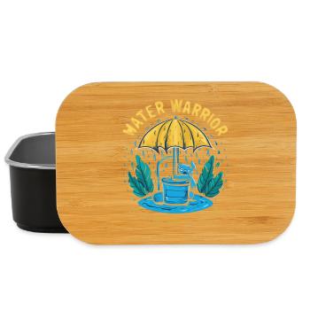 Water Warrior Drop Hero - Lunch Box - black - Front