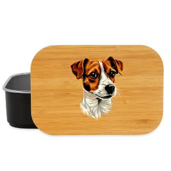 Jack Russell Terrier Hunde Liebhaber Jack Russells - Lunch Box - Schwarz - Vorne