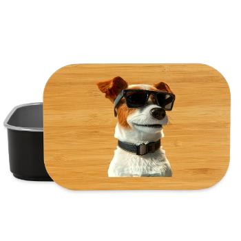 Jack Russell Terrier Hunde Liebhaber Jack Russells - Lunch Box - Schwarz - Vorne