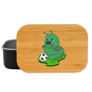 Caterpillar Joueur de football Football - Boîte à goûter - noir - Devant