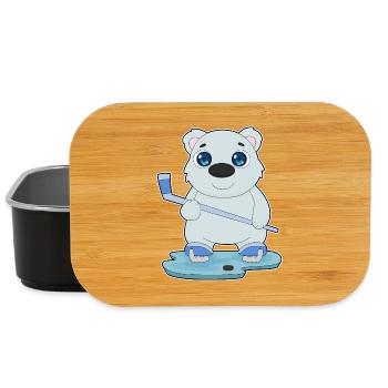 Polar Bear Bâtons de hockey sur glace - Boîte à goûter - noir - Devant