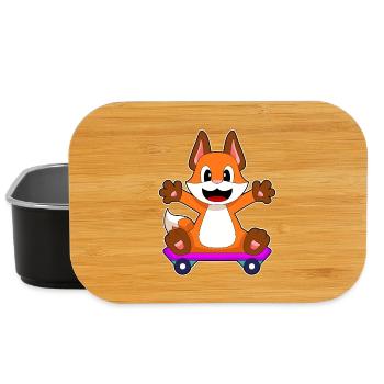 Fox Skater Skateboard - Lunch Box - black - Front