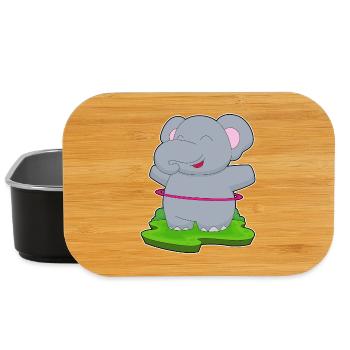 Gymnastique d’entraînement Elephant Hoop - Boîte à goûter - noir - Devant