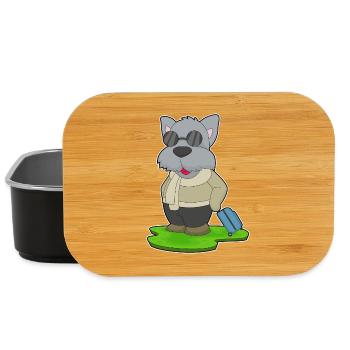 Valise de voyage pour chien - Boîte à goûter - noir - Devant