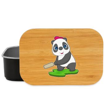Panda Cricket Cricket Bats - Lunch Box - black - Front