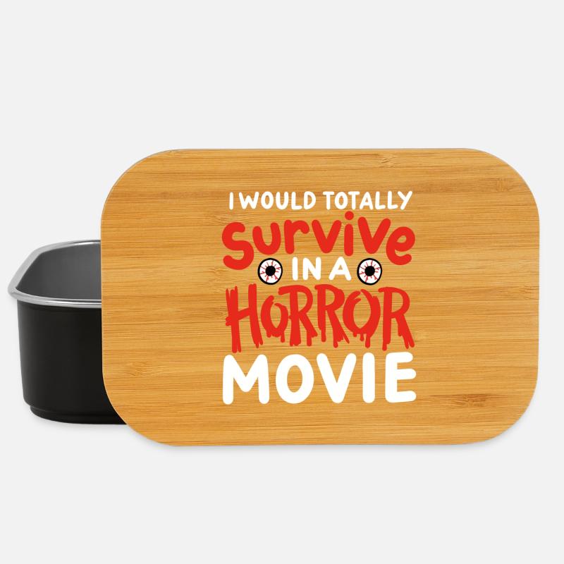 Horrorfilm - Lunch Box - Schwarz