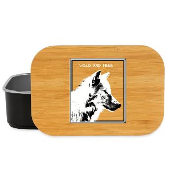 Wolf - Lunch Box - Schwarz - Vorne