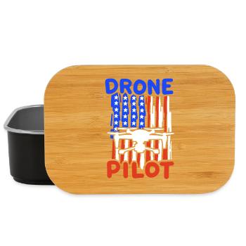 Drohnenpilot Drohne - Lunch Box - Schwarz - Vorne