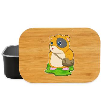 Hamster Handtasche - Lunch Box - Schwarz - Vorne