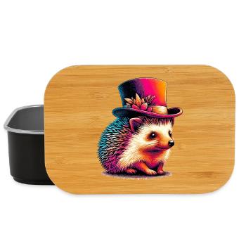 Igel - Lunch Box - Schwarz - Vorne