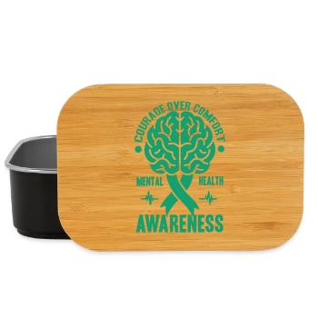 Depression Help - Mental Breakdown - Lunch Box - black - Front