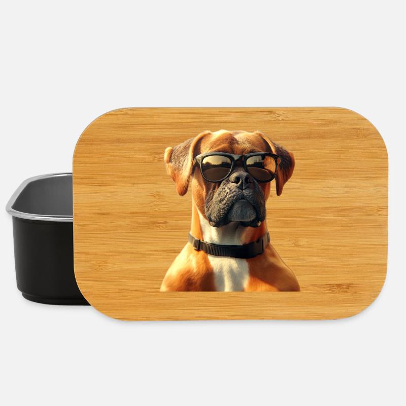 Deutscher Boxer Hunde Boxerverein German Boxer - Lunch Box - Schwarz
