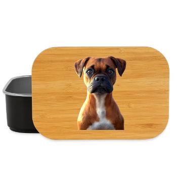 Deutscher Boxer Hunde Boxerverein German Boxer - Lunch Box - Schwarz - Vorne