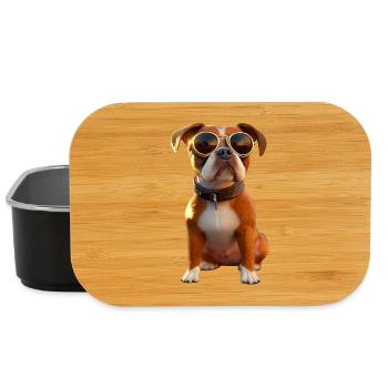 Deutscher Boxer Hunde Boxerverein German Boxer - Lunch Box - Schwarz - Vorne