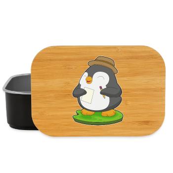 École Penguin Student Pencil - Boîte à goûter - noir - Devant