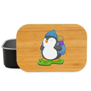 Randonnée à dos Penguin Hiker - Boîte à goûter - noir - Devant