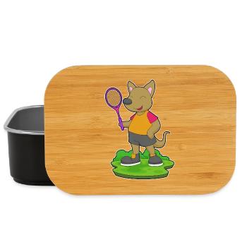 Raquettes de tennis kangourou - Boîte à goûter - noir - Devant