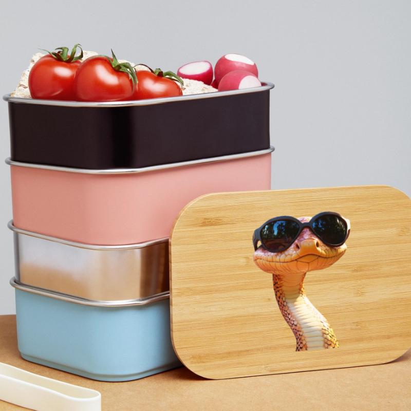 Snake Python Cobra Mamba Rattlesnake Snake Lunch Box