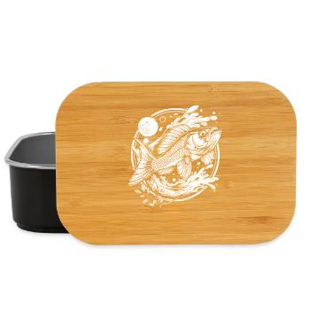 Fish Graphic - Lunch Box - black - Front