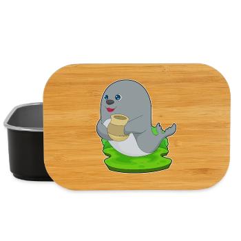 Seal Vase - Lunch Box - black - Front