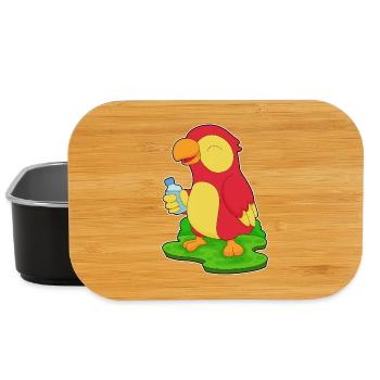Bouteille d’eau Parrot - Boîte à goûter - noir - Devant