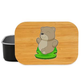 Bear Jogger Jogging Sport - Boîte à goûter - noir - Devant