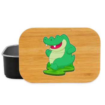Crocodile Jogger Jogging Sport - Boîte à goûter - noir - Devant