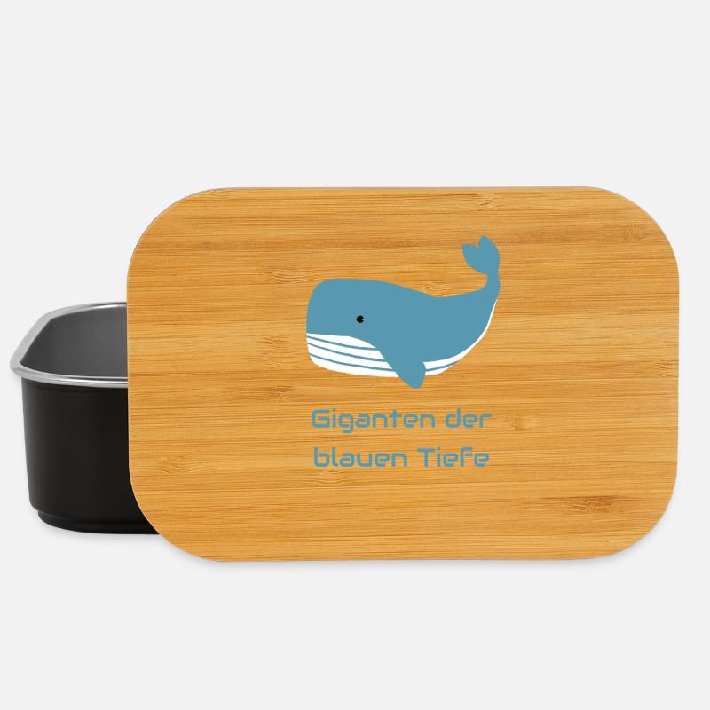 Giganten der blauen Tiefe - Lunch Box - Schwarz