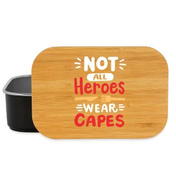 Mittagessen Schule Cafeteria Crew - Lunch Box - Schwarz - Vorne