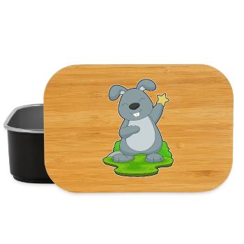 Rabbit Star - Lunch Box - black - Front