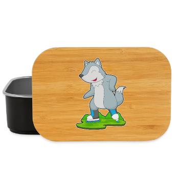 Patins en ligne Wolf Patins en ligne - Boîte à goûter - noir - Devant