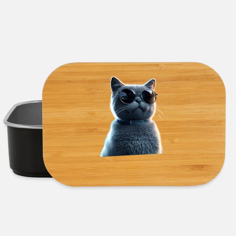 Britisch Kurzhaar Katze BKH Katzenmama Süße Katzen - Lunch Box - Schwarz