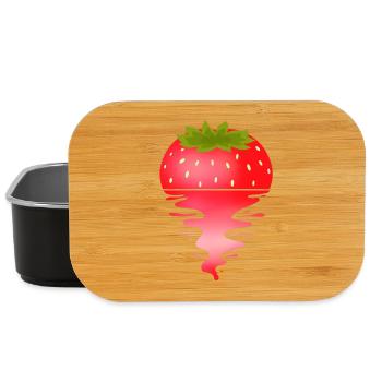 Sunset Strawberry - Lunch Box - Schwarz - Vorne