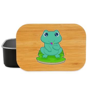 Frog Lollipop - Lunch Box - black - Front