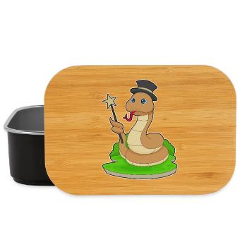 Snake Wizard Wand - Lunch Box - black - Front
