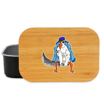 Muscles de la mouette - Boîte à goûter - noir - Devant