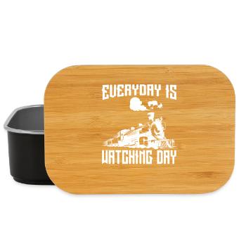 Everyday is Watching Day - Lunch Box - black - Front