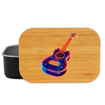 Ukulele Synthwave - Lunch Box - Schwarz - Vorne