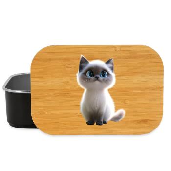 Ragdoll Cat Ragdoll Cat Cute Ragdoll Cats - Lunch Box - black - Front