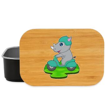 Nashorn Motorroller - Lunch Box - Schwarz - Vorne