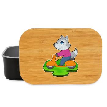Wolf Motorroller - Lunch Box - Schwarz - Vorne