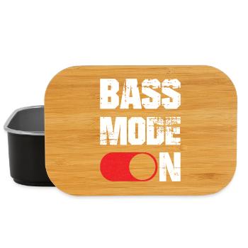 Bass mode on funny - Lunch Box - black - Front