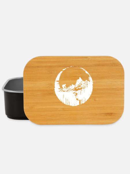 Mountain bike lovers - Lunch Box - black