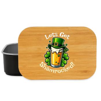 Let’s Get Shamrocked – Lustiges St. Patrick’s Day - Lunch Box - Schwarz - Vorne